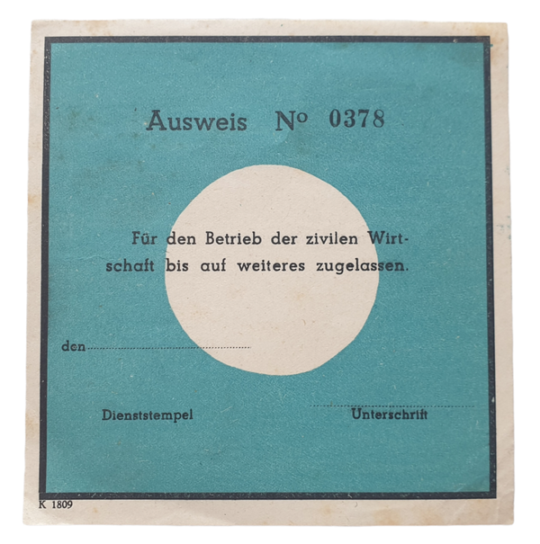 Unused Ausweis Neede