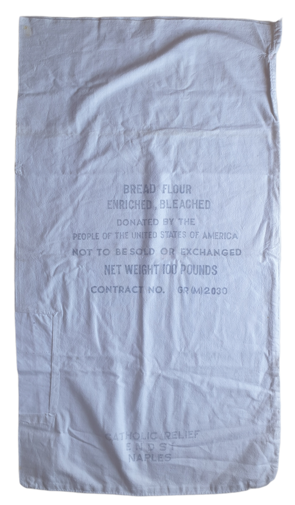 USA donated bread flour bag