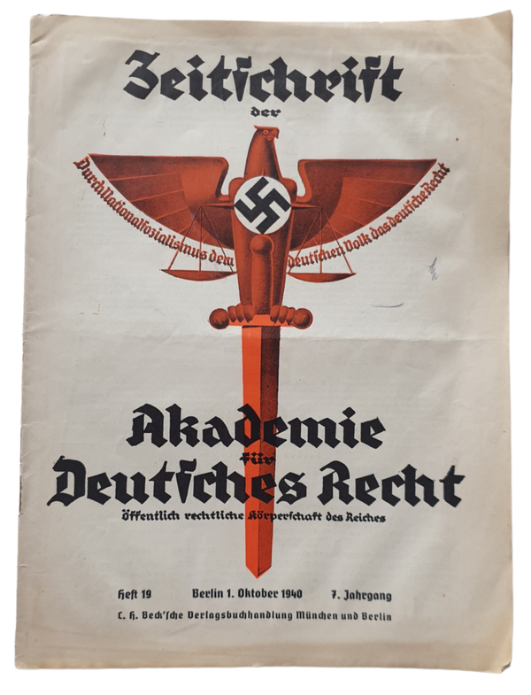 Magazine - Zeitschrift der Akademie für Deutsches Recht