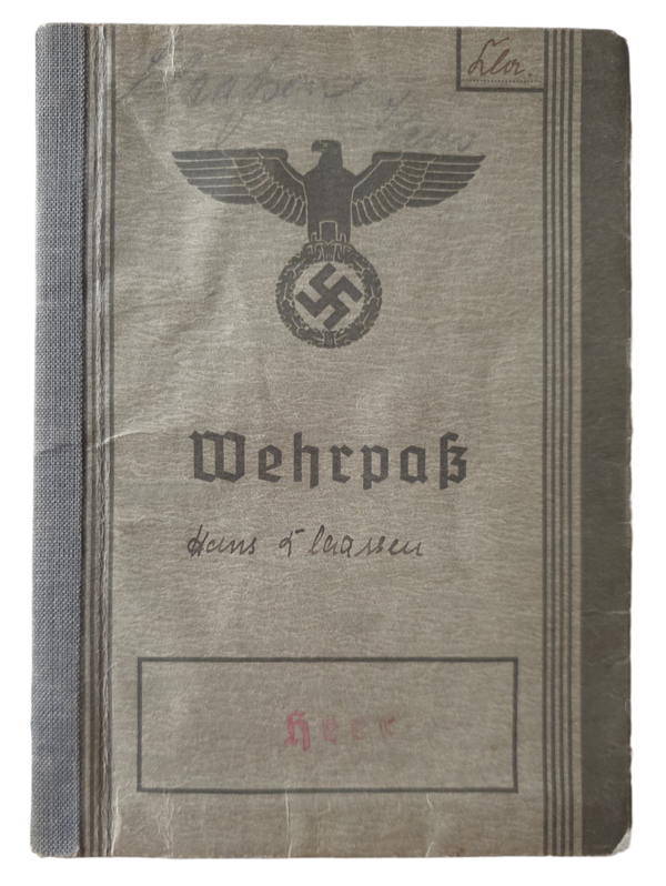 Wehrpass -  Wehrpflichtiger Bitterfeld