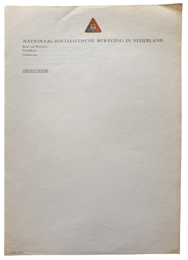 NSB ''confidential'' writing paper