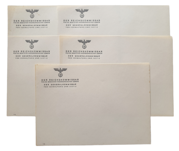 Der Generalkommissar für Verwaltung Und Justiz writing paper