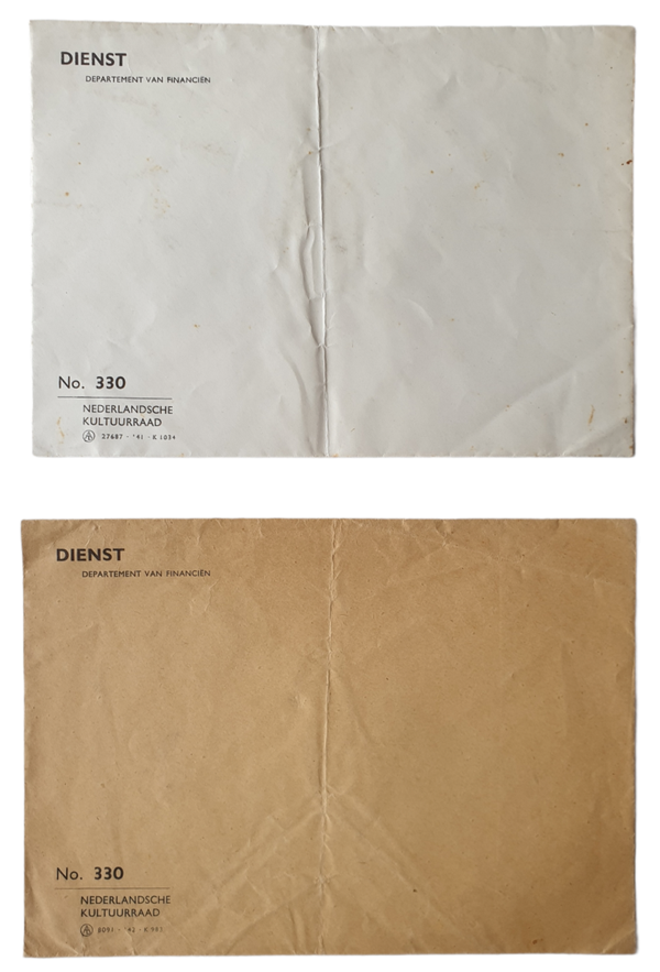 Envelope - Nederlandsche Kultuurraad 1941