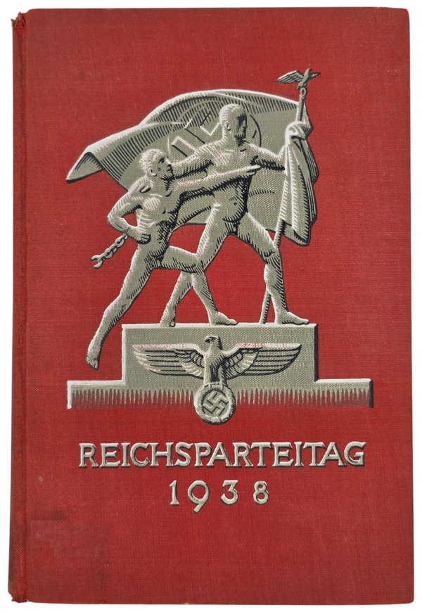 Original WW2 German NSDAP Book - Reichsparteitag Der Parteitag Großdeutschland (1938)