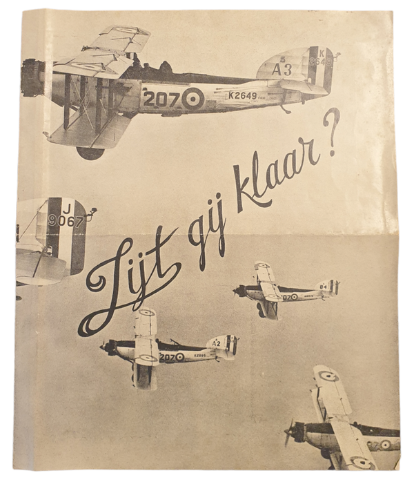 LBD - Luchtbeschermingsdienst flyer Saval Breda ''Zijt gij klaar?''