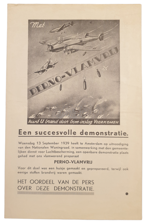 LBD - Luchtbeschermingsdienst Perno-Vlamvrij flyer