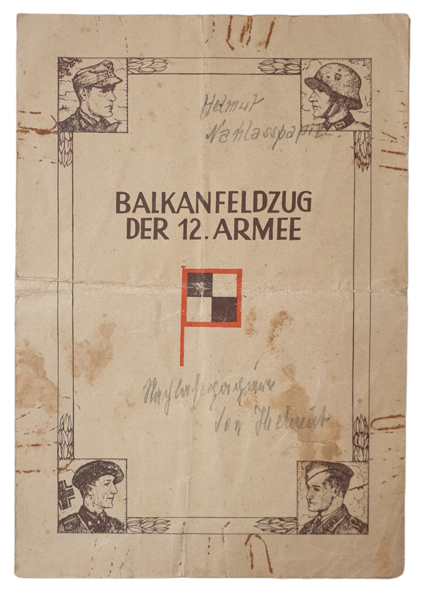 Document - Balkanfeldzug Der 12. Armee