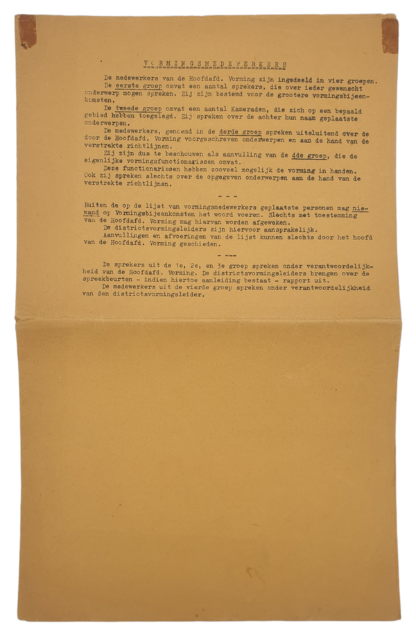 NSB document - Vormingsmedewerkers