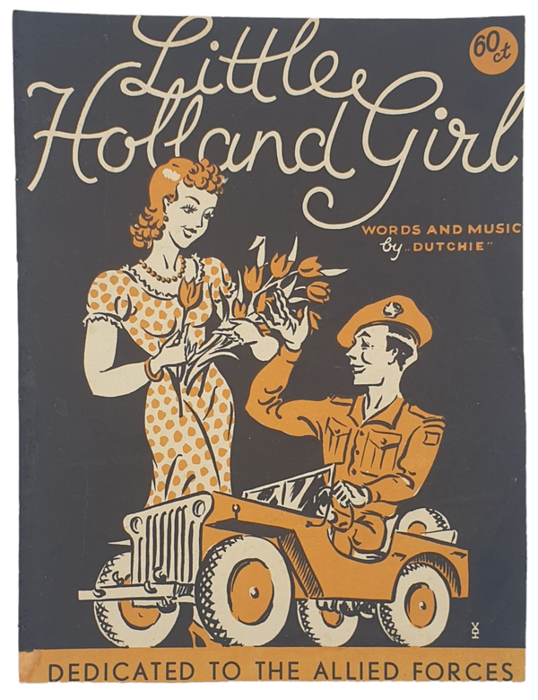 Music Sheet - Little Holland Girl, Amsterdam (1945)
