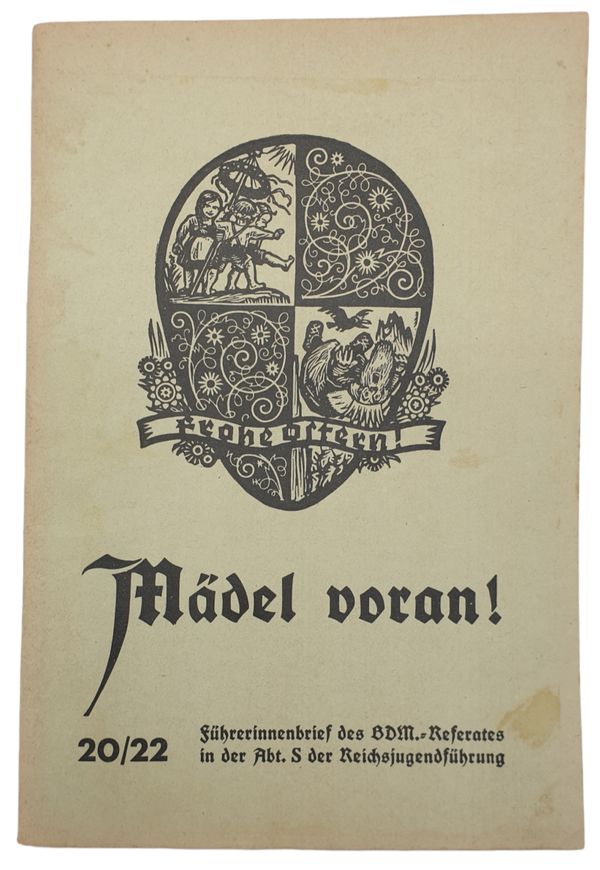 Brochure - 20/22 Führerinnenbrief des BDM Referates Reichsjugendführung