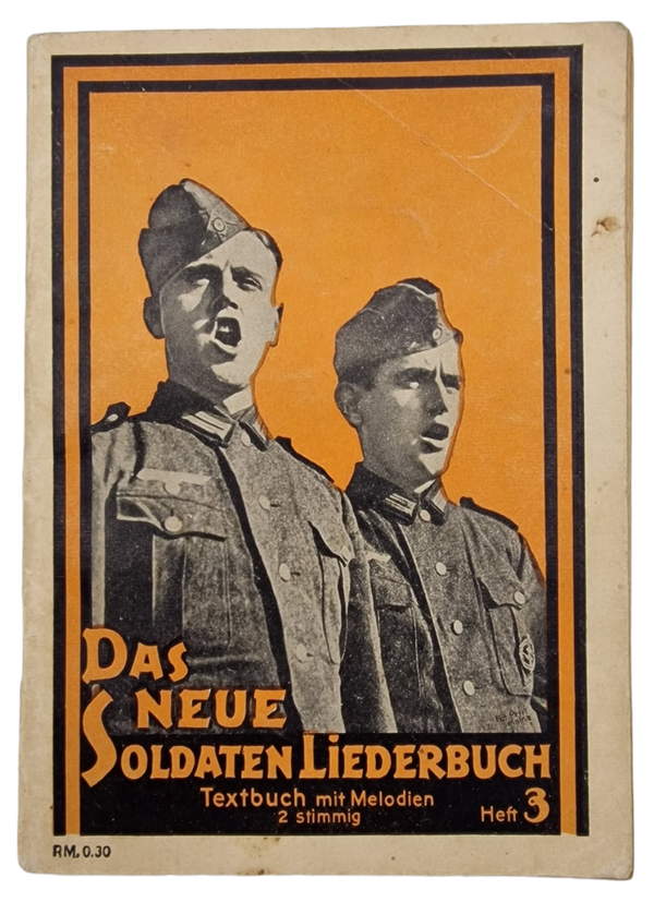 Original WW2 German Brochure - Das Neue Soldaten Liederbuch Heft 3