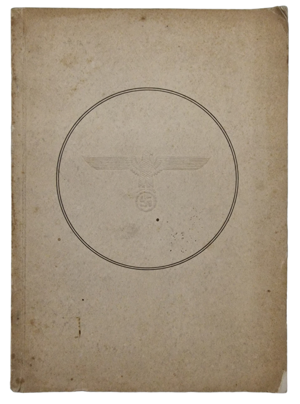 Original WW2 German Brochure - Jahresbericht der Staatlichen Kunstakademie Düsseldorf (1937/38)