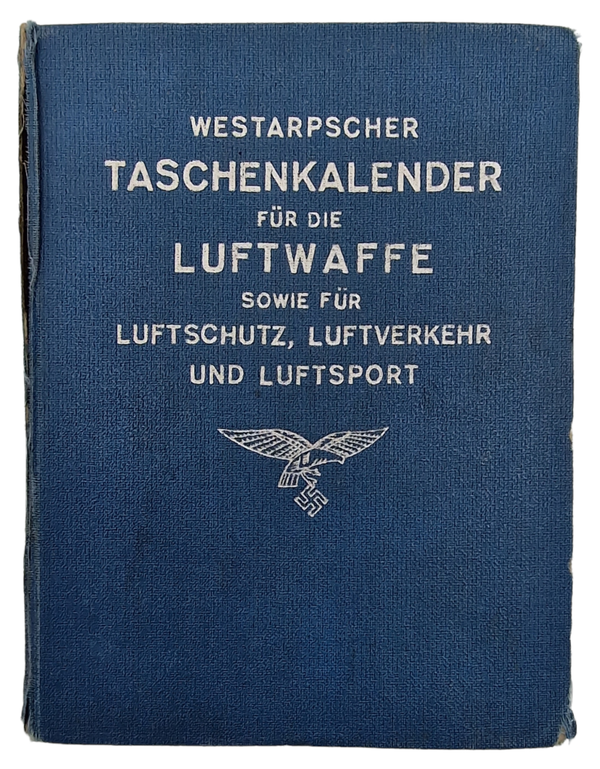 Original WW2 German Book - Westarpscher Taschenkalender für die Luftwaffe (1941/42)
