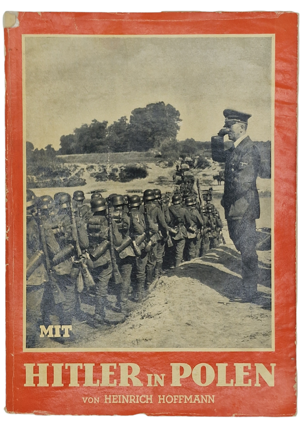 Original WW2 German Photo Book - Mit Hitler in Polen, Heinrich Hoffmann (1939)