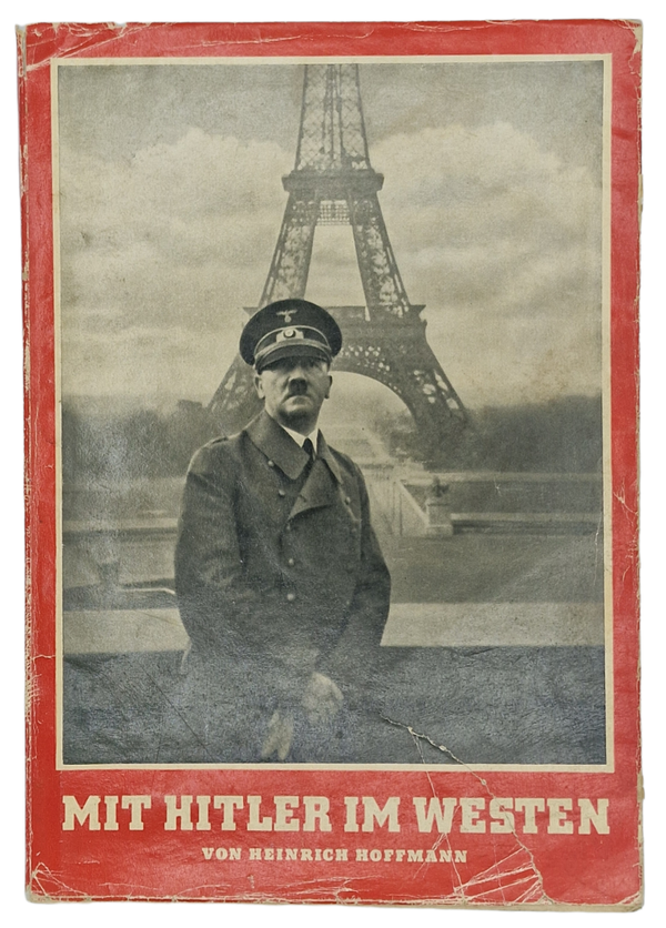 Original WW2 German Photo Book - Mit Hitler im Westen, Heinrich Hoffmann (1940)