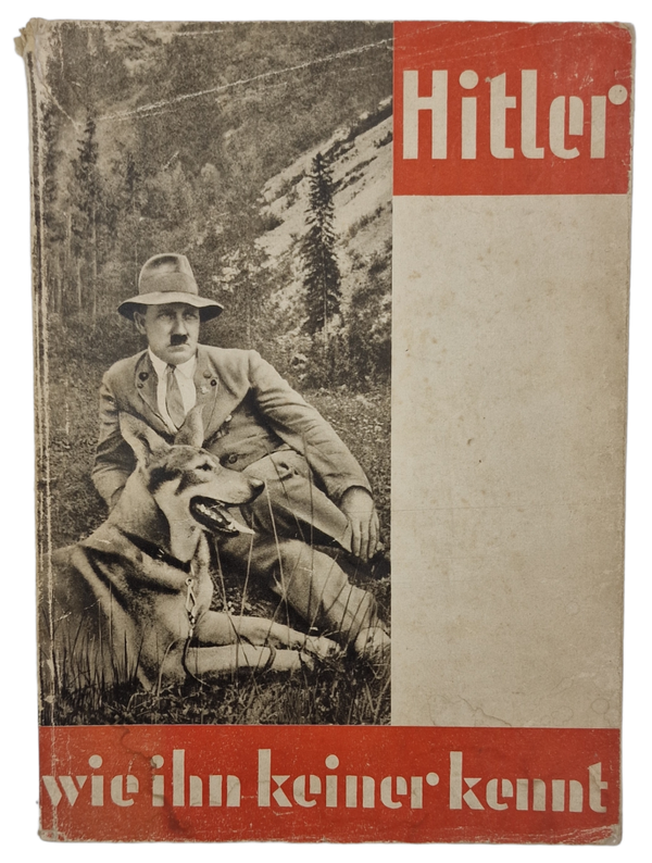 Original WW2 German Photo Book - Hitler wie ihn keiner kennt, Heinrich Hoffmann (1935)