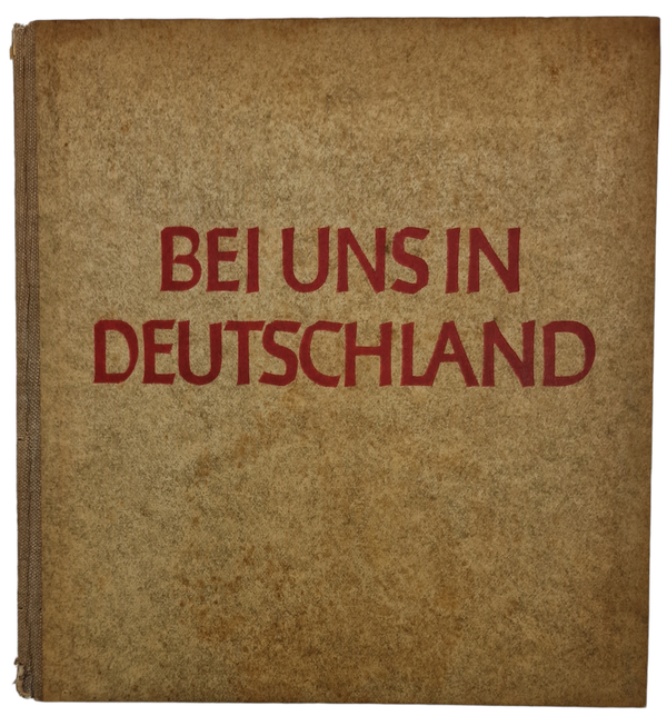 Original WW2 German Book - Bei uns in Deutschland, Friedrich Heiss (1941)
