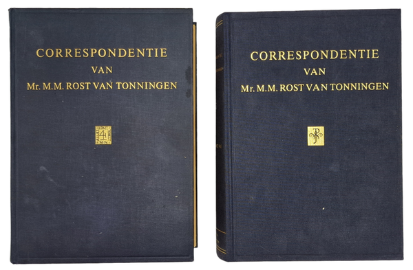 Original Dutch Book - Correspondentie van Mr. M. M. Rost van Tonningen (1967 & 1993)