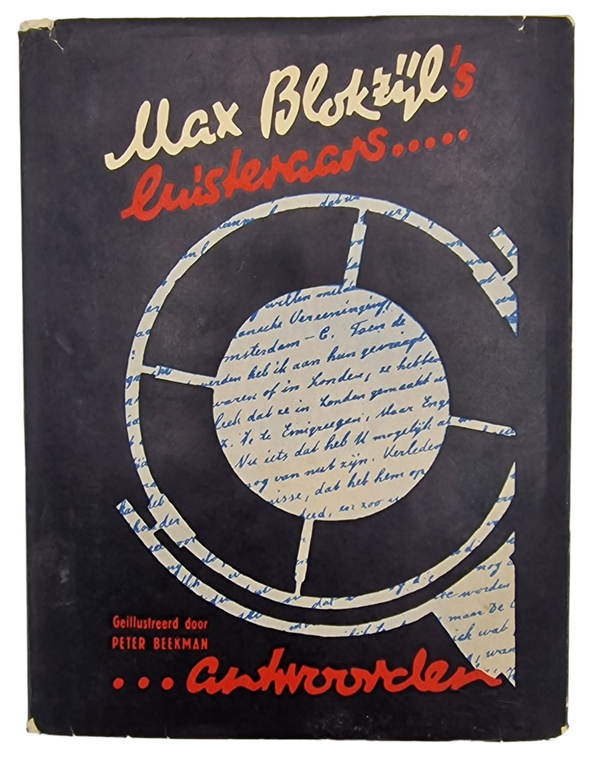 Original WW2 Dutch Collaboration Book - Luisteraars Antwoorden, Max Blokzijl (1942)