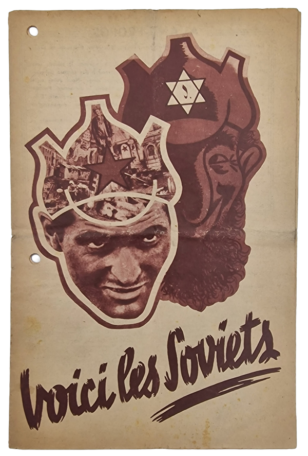 Original WW2 Belgian Walloon Brochure - Voici les Soviets (1943)