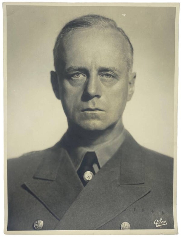 Original WW2 German Portrait Photo - Joachim von Ribbentrop
