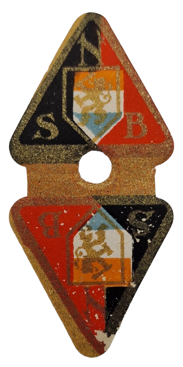 Original WW2 Dutch Collaboration NSB Seal - Stamp seal