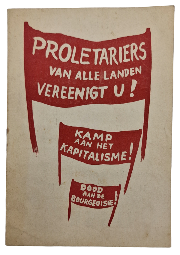 Original WW2 Flemish Collaboration Brochure - Proletariers van alle landen vereenigt u! (1940)