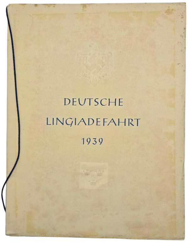 Original WW2 German Book - Deutsche Lingiadefahrt (1939)