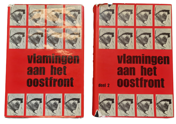 Original Flemish Waffen SS Book - Vlamingen aan het Oostfront (1973 & 1975)