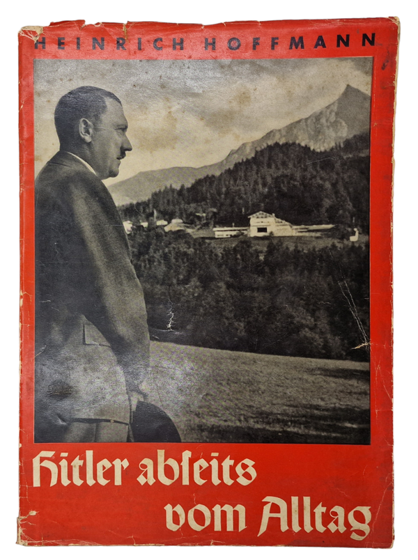 Original WW2 German Book - Hitler abseits vom Alltag, Heinrich Hoffmann (1937)