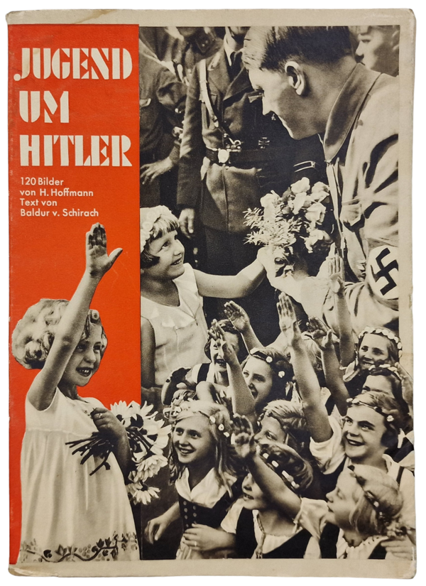 Original WW2 German Book - Jugend um Hitler, Heinrich Hoffmann (1935)