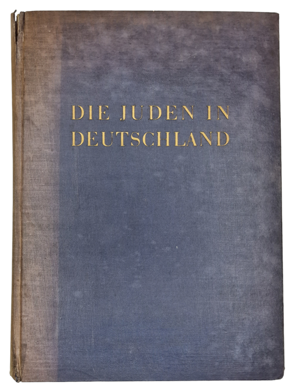 Original WW2 German Antisemitic Book - Die Juden in Deutschland (1935)