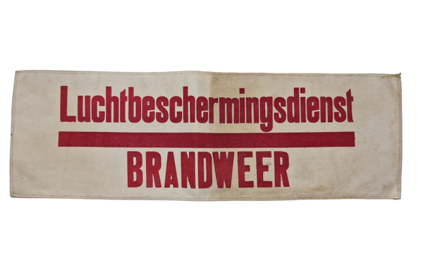 Original WW2 Dutch LBD Armband - Luchtbeschermingsdienst Brandweer