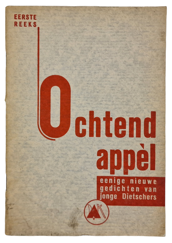 Original WW2 Dutch Collaboration NSB brochure - Ochtend-appèl, eenige nieuwe gedichten van jonge Dietschers (1936)
