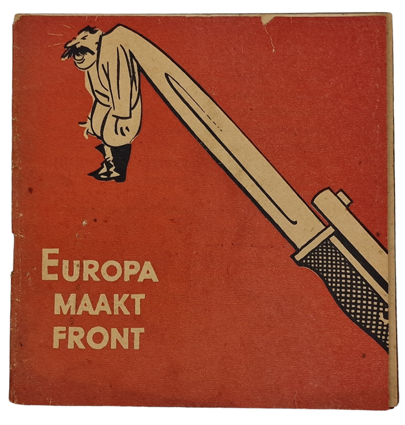 Original WW2 Dutch Waffen SS Brochure - Europa maakt Front (1942)