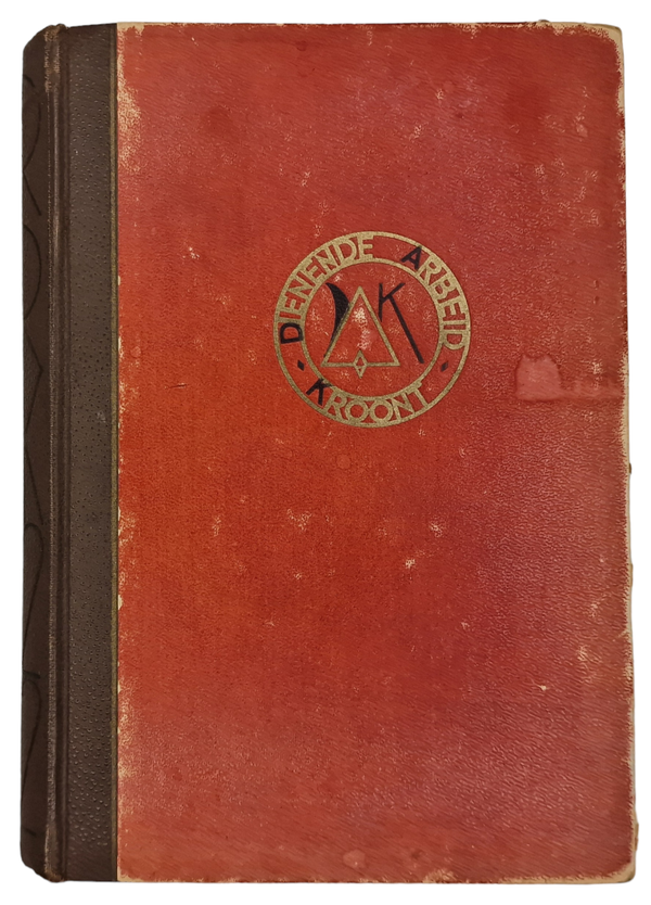 Original WW2 Dutch Collaboration NSB Book - Keurjaarboek 1932-1942, Goedewaagen (1942)