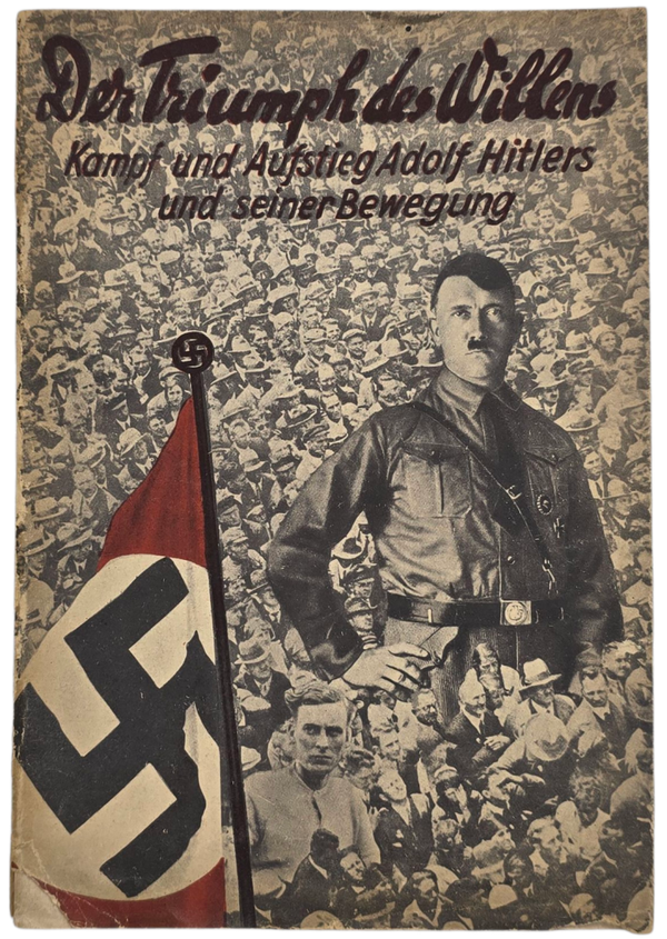 Original WW2 German Brochure - Der Triumph des Willens, Heinrich Hoffmann, NSDAP Kreisleitung Utrecht (1933)1