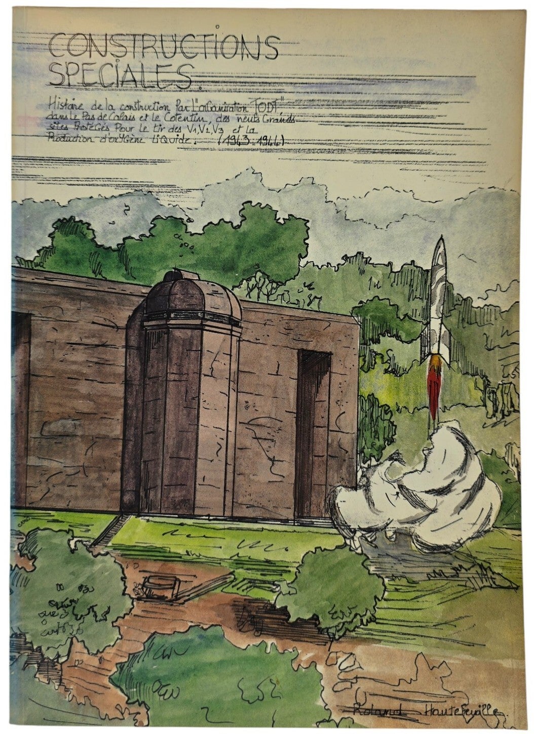 Original French Book – Constructions spéciales, Roland Hautefeuille (1985)