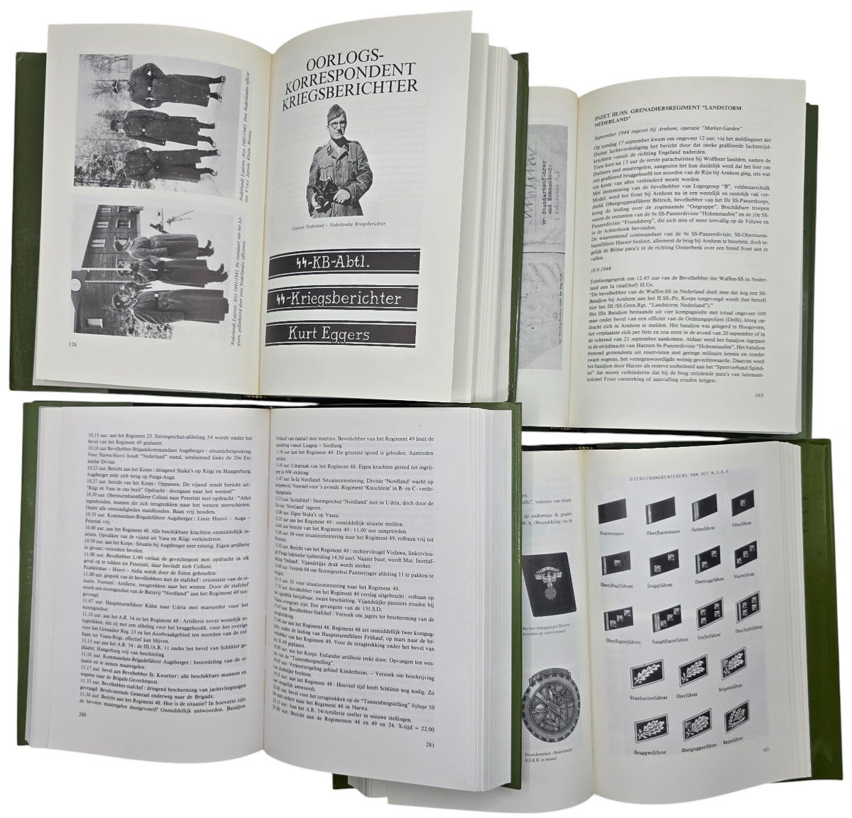 Original Dutch Waffen SS Book - Nederlandse vrijwilligers in Europeese ...