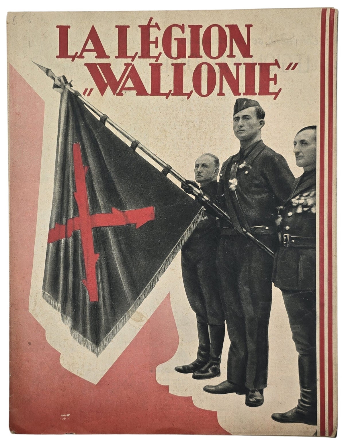 Original WW2 Walloon Collaboration Brochure - REX La Legion Wallonie ...