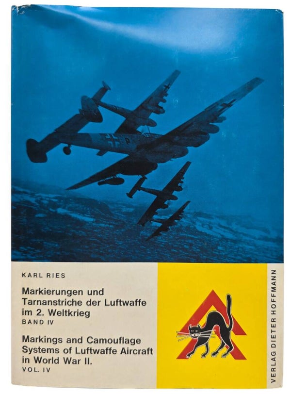 Original German Book – Markierungen und Tarnanstriche der Luftwaffe im 2. Weltkrieg. Band IV / Markings and Camouflage Systems of Luftwaffe Aircraft in World War II. Vol. IV, Karl Ries (1972)