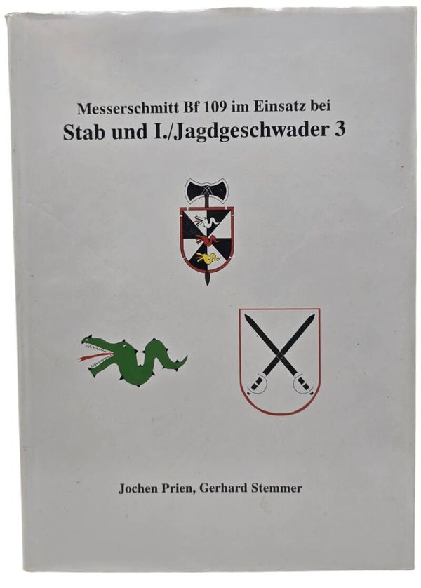 Original German Book – Messerschmitt Bf 109 im Einsatz bei Stab und I./Jagdgeschwader 3, Jochen Prien, Gerhard Stemmer (1997)