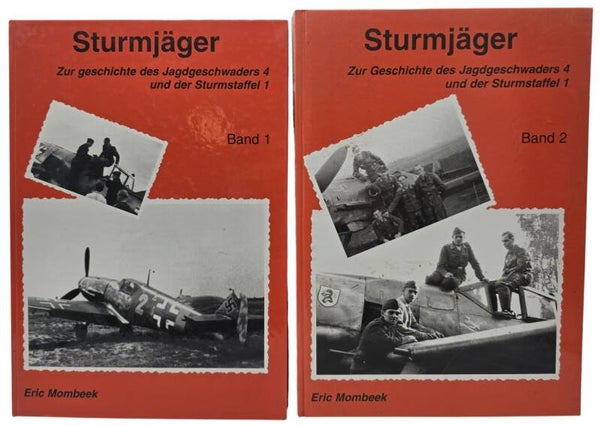 Original German Book – Sturmjäger: Zur Geschichte des Jagdgeschwaders 4 und der Sturmstaffel 1, Band 1–2, Eric Mombeek (1997)