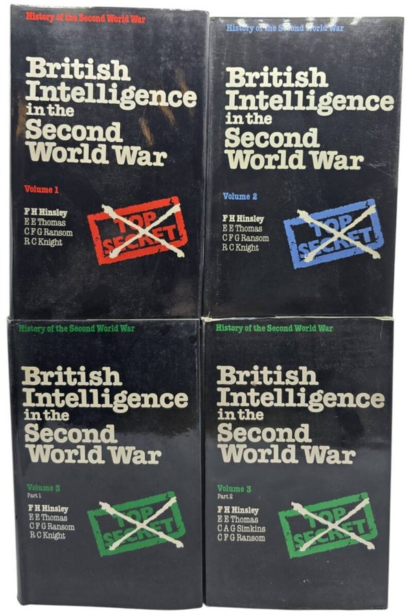 Original English Book – British Intelligence in the Second World War, F. H. Hinsley (1979-1988)