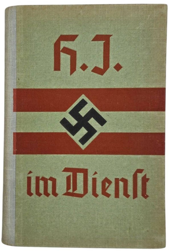 Original WW2 German HJ Book - Hitlerjugend HJ im Dienst (1940)