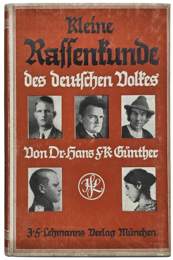 Original WW2 German Brochure - Kleine Rassenkunde des Deutschen Volkes, Hans F. K. Günther (1940)