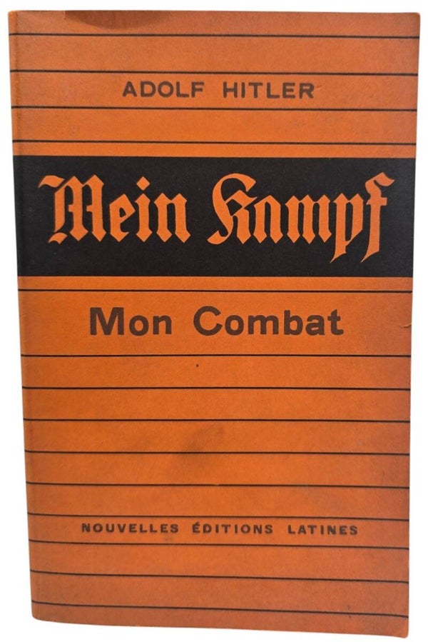 French Book – Mon Combat, Mein Kampf, Adolf Hitler, facsimile (1979)