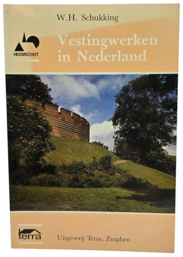 Original Dutch Brochure – Vestingwerken in Nederland, W.H. Schukking (1988)