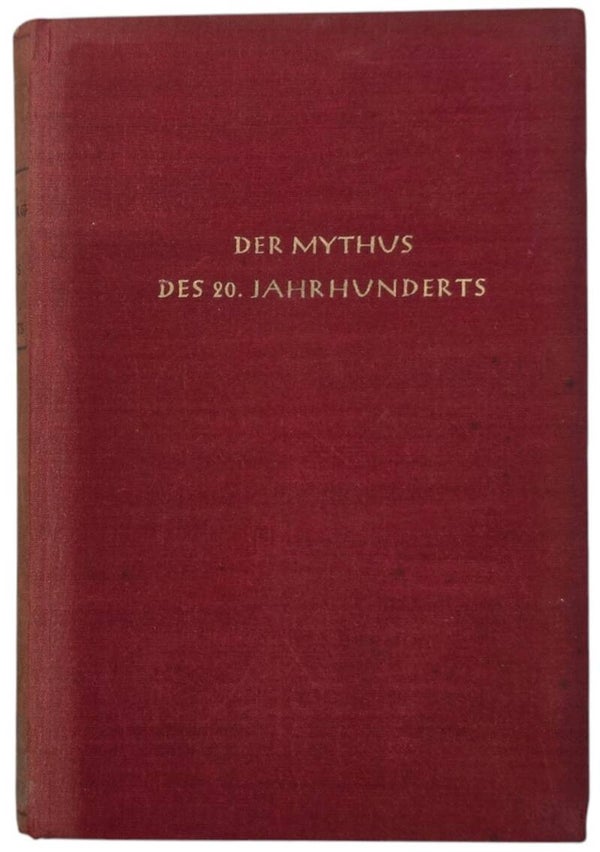 Original WW2 German NSDAP Book - Der Mythus des 20. Jahrhunderts, Alfred Rosenberg (1942)