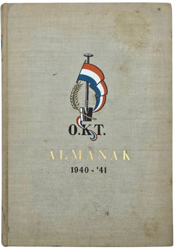 Original WW2 Dutch Collaboration NAD Book - OKT Almanak van het Opleidingskamp Tilburg van den Nederlandschen Arbeidsdienst (1941)